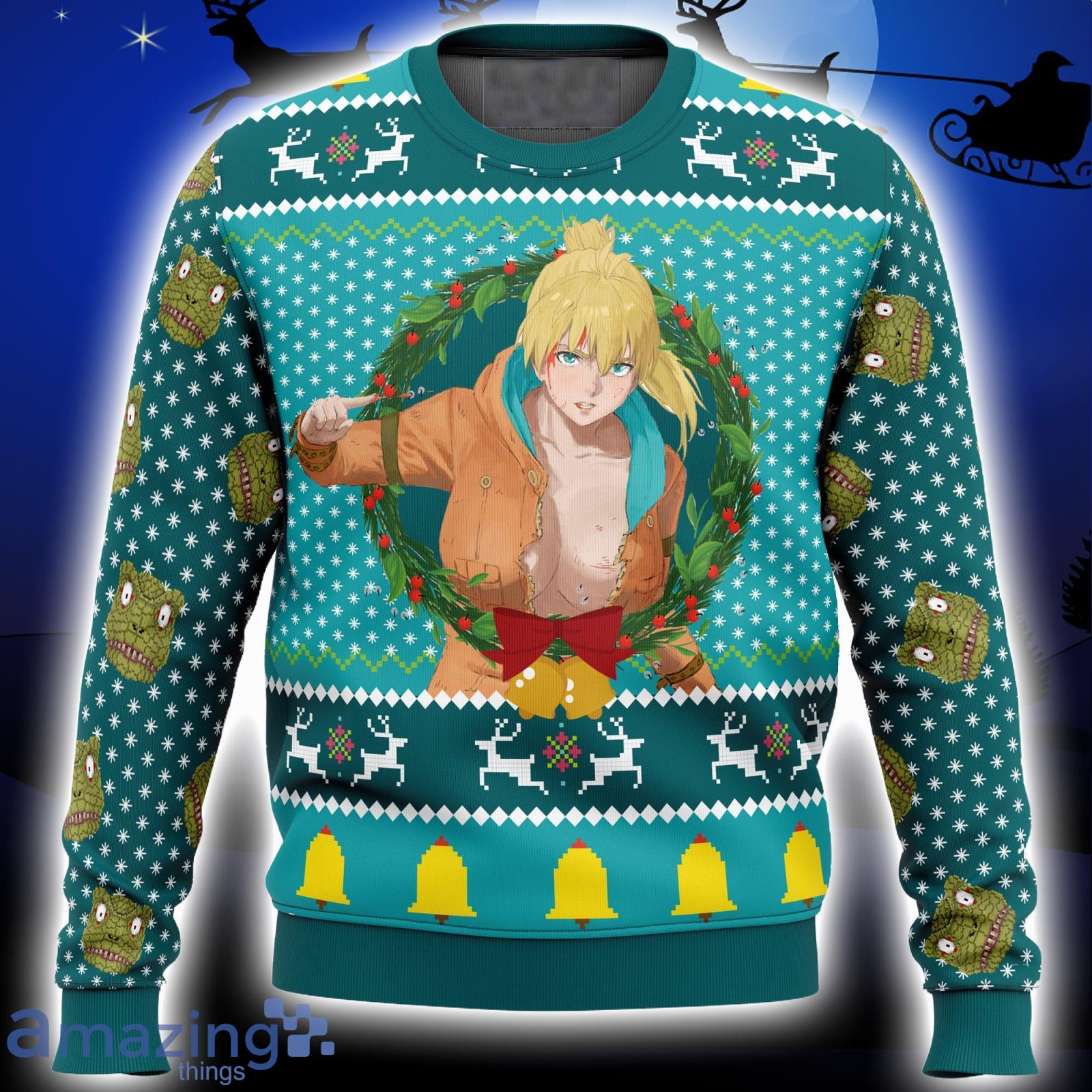 Nikaido Dorohedoro Xmas Ugly Christmas Sweater Christmas Gift For Men And Women Product Photo 1