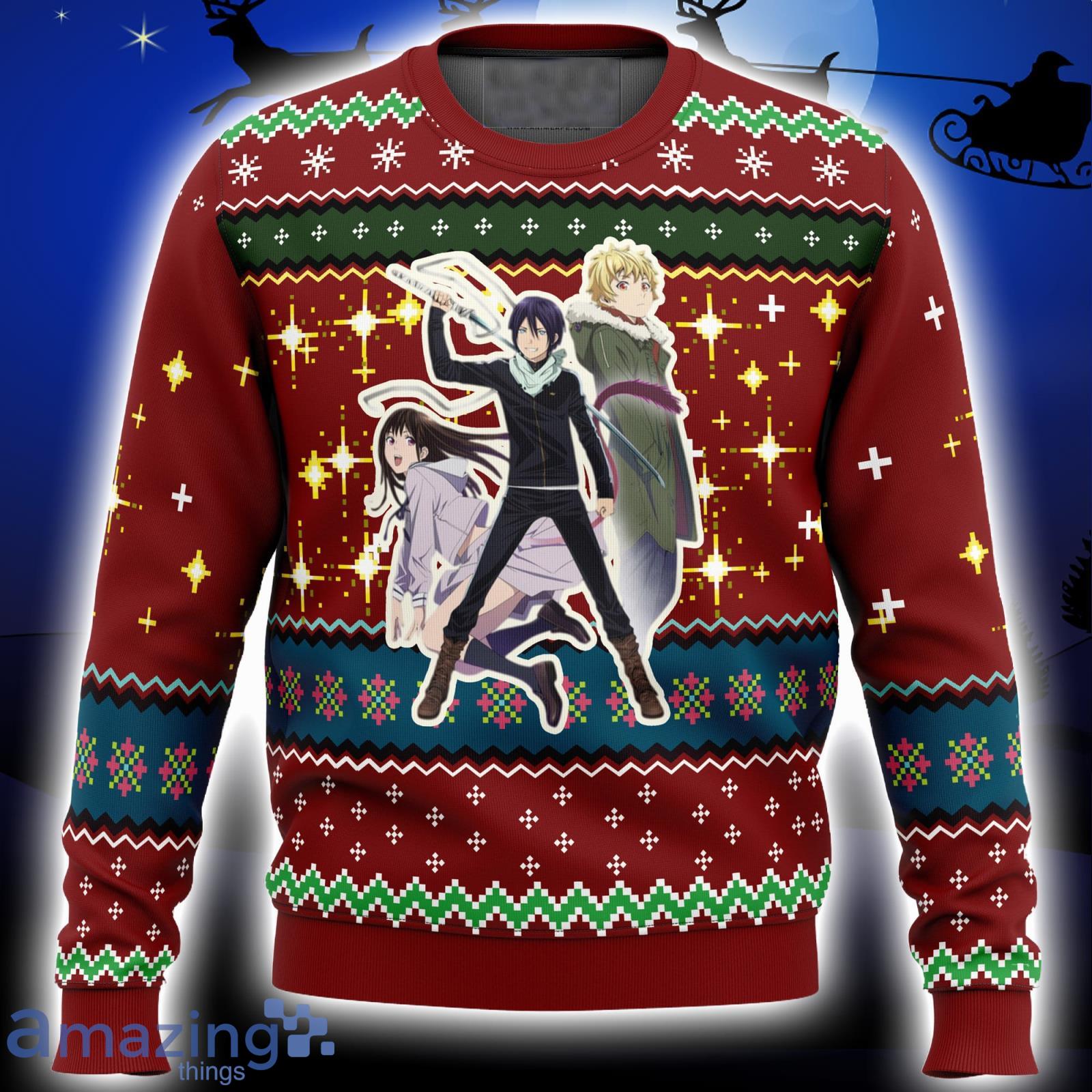 Noragami Xmas Ugly Christmas Sweater Christmas Gift For Men And Women Product Photo 1