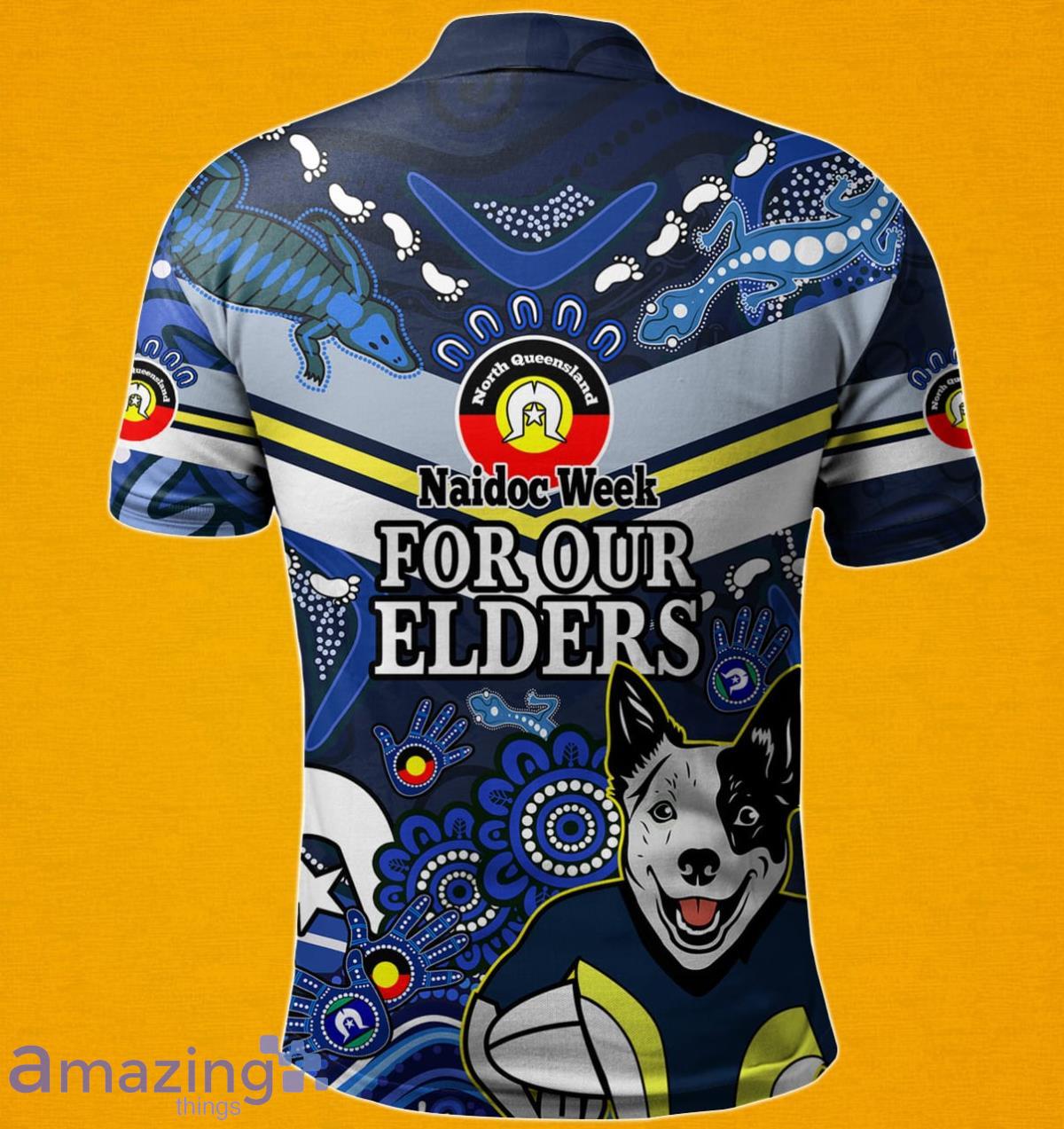 North Queensland Cowboys NRL Australia Naidoc Week Polo Shirt Best Gift For  Fans