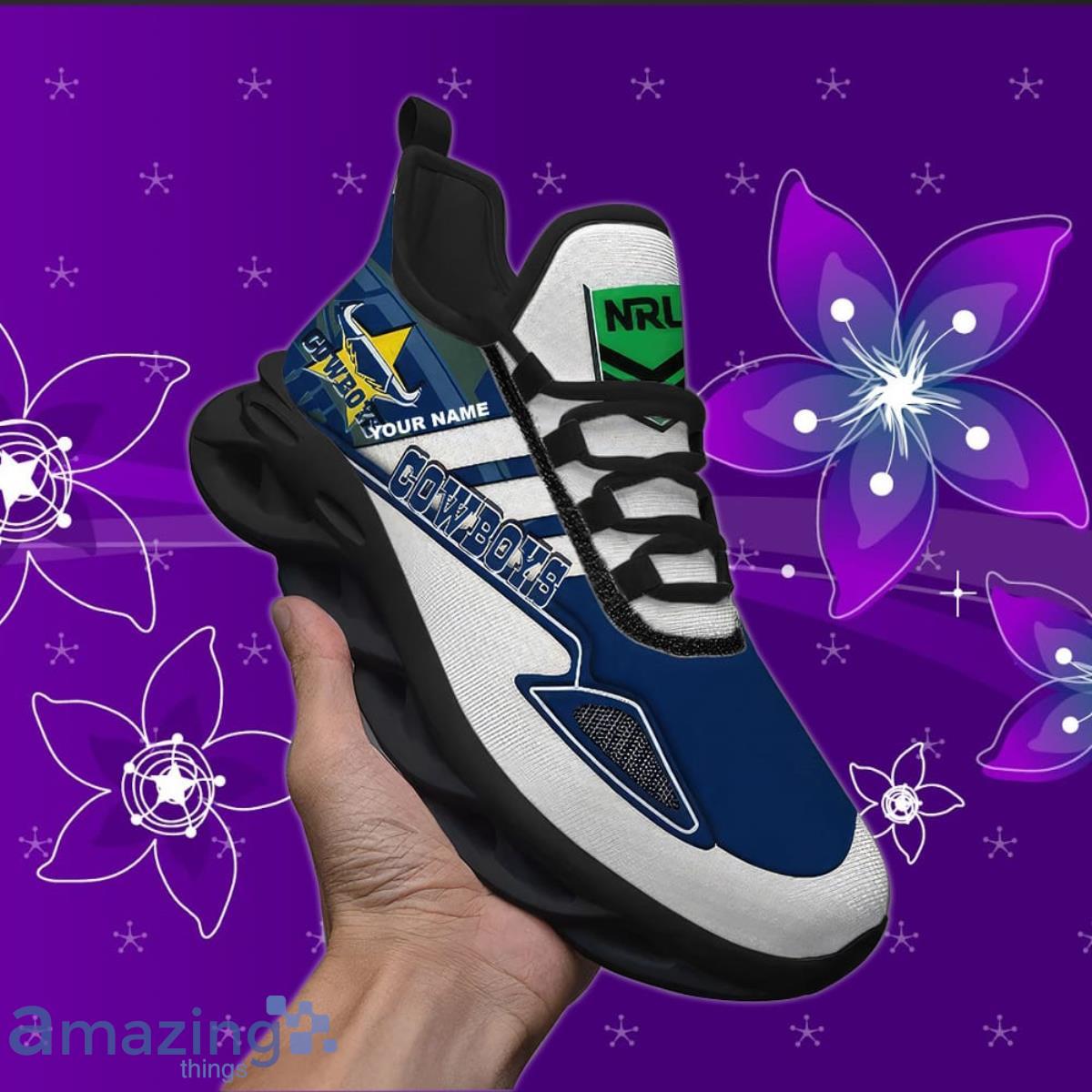 North Queensland Cowboys NRL Max Soul Custom Name Style Gift Men And Women For Fans Product Photo 1