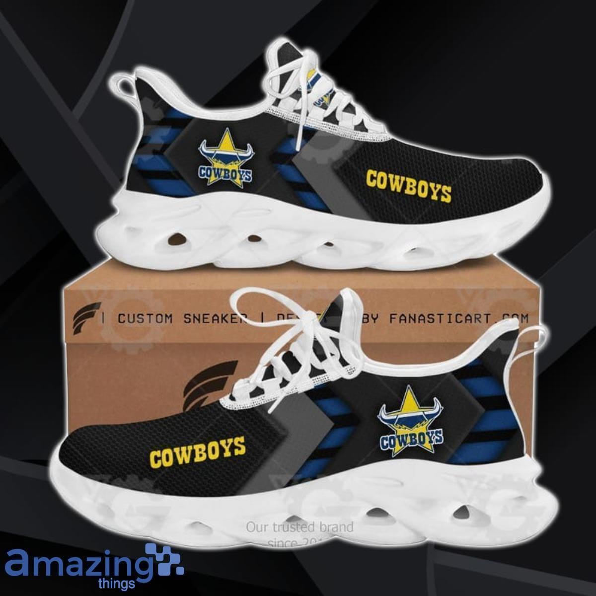 NRL North Queensland Cowboys Max Soul Shoes Men And Women Sports