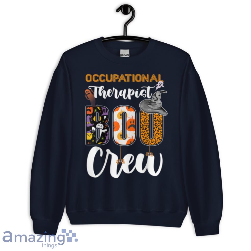 Occupational Therapist Boo Crew Ghost Therapy Halloween Fun T Shirt image Occupational Therapist Boo Crew Ghost Therapy Halloween Fun T Shirt Product Photo 5