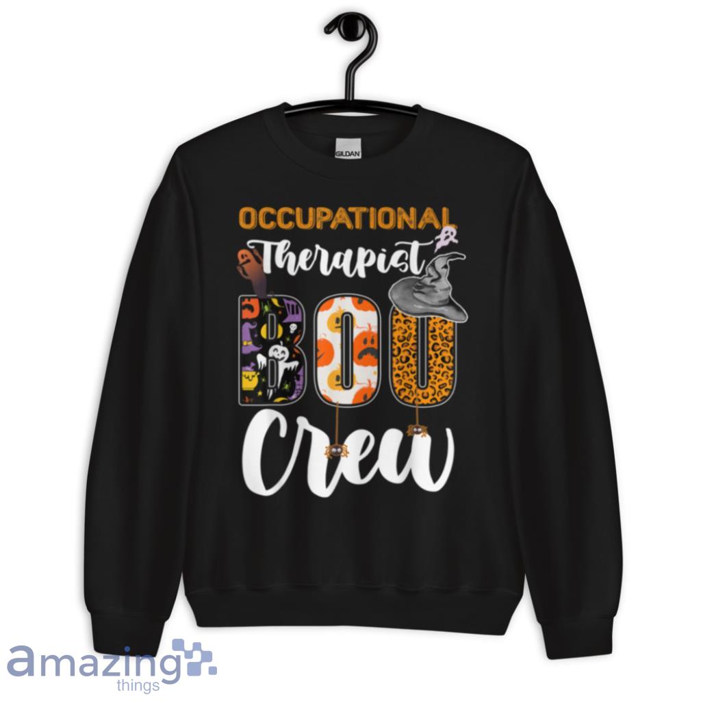 Occupational Therapist Boo Crew Ghost Therapy Halloween Fun T Shirt image Occupational Therapist Boo Crew Ghost Therapy Halloween Fun T Shirt Product Photo 6
