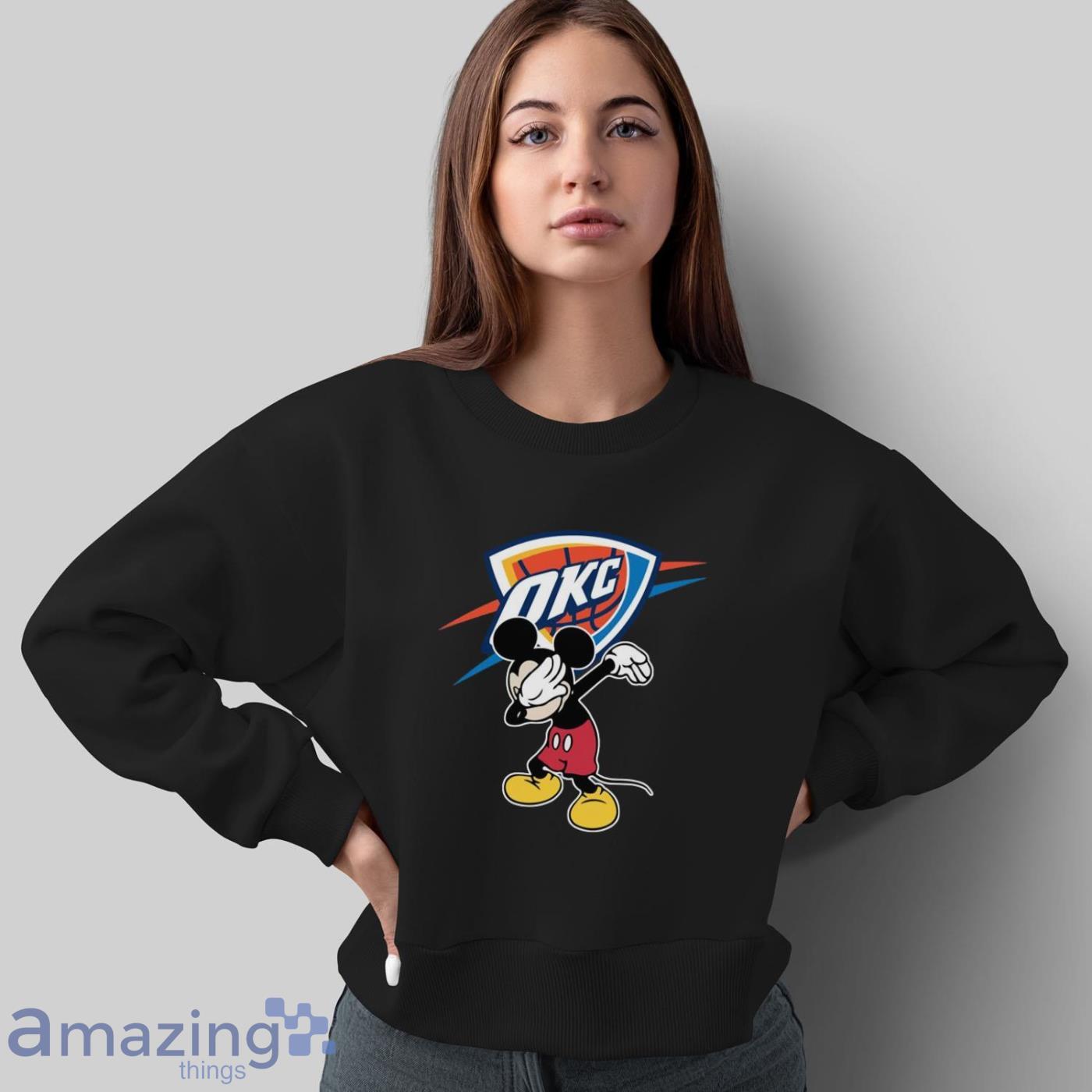 Oklahoma City Thunder NBA Basketball Dabbing Mickey Disney Sports