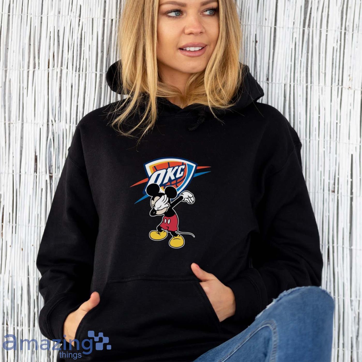 Oklahoma City Thunder NBA Basketball Dabbing Mickey Disney Sports