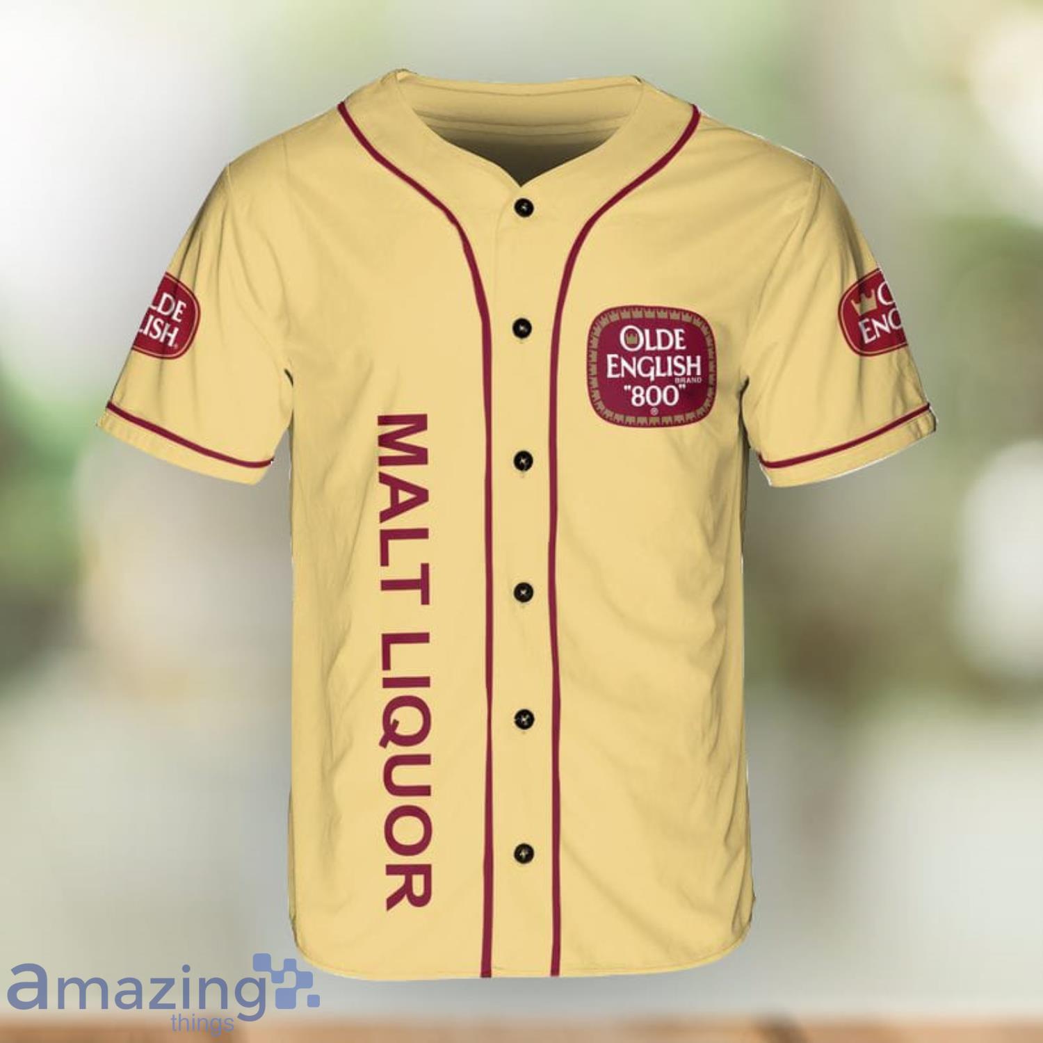 Olde English 800 Malt Liquor Baseball Jersey Shirt Gift For Men And Women Product Photo 1 Olde English 800 Malt Liquor Baseball Jersey Shirt Gift For Men And Women Product Photo 1