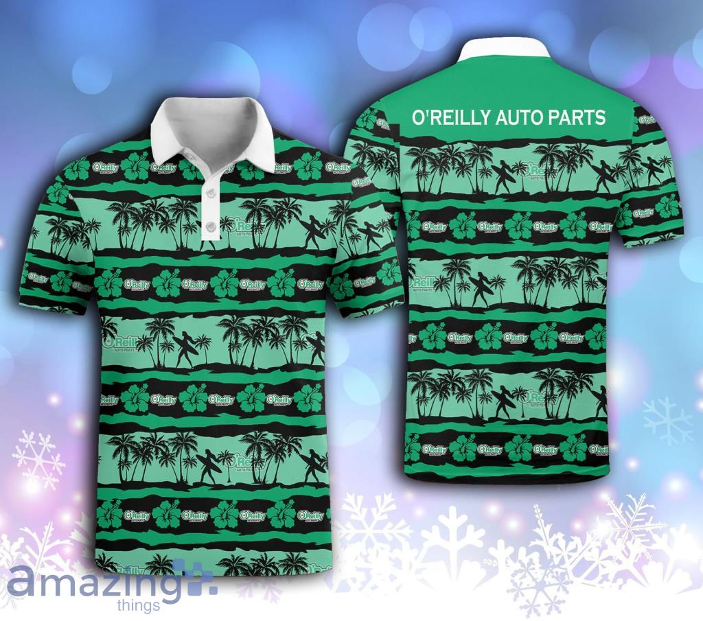 O'reilly Auto Parts Logo Pattern Polo Shirt Gift For Men And Women Product Photo 1