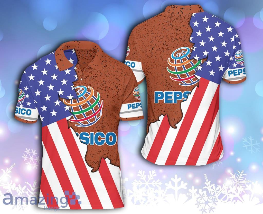 Pepsico Logo Flag Polo Shirt Gift For Men And Women Product Photo 1