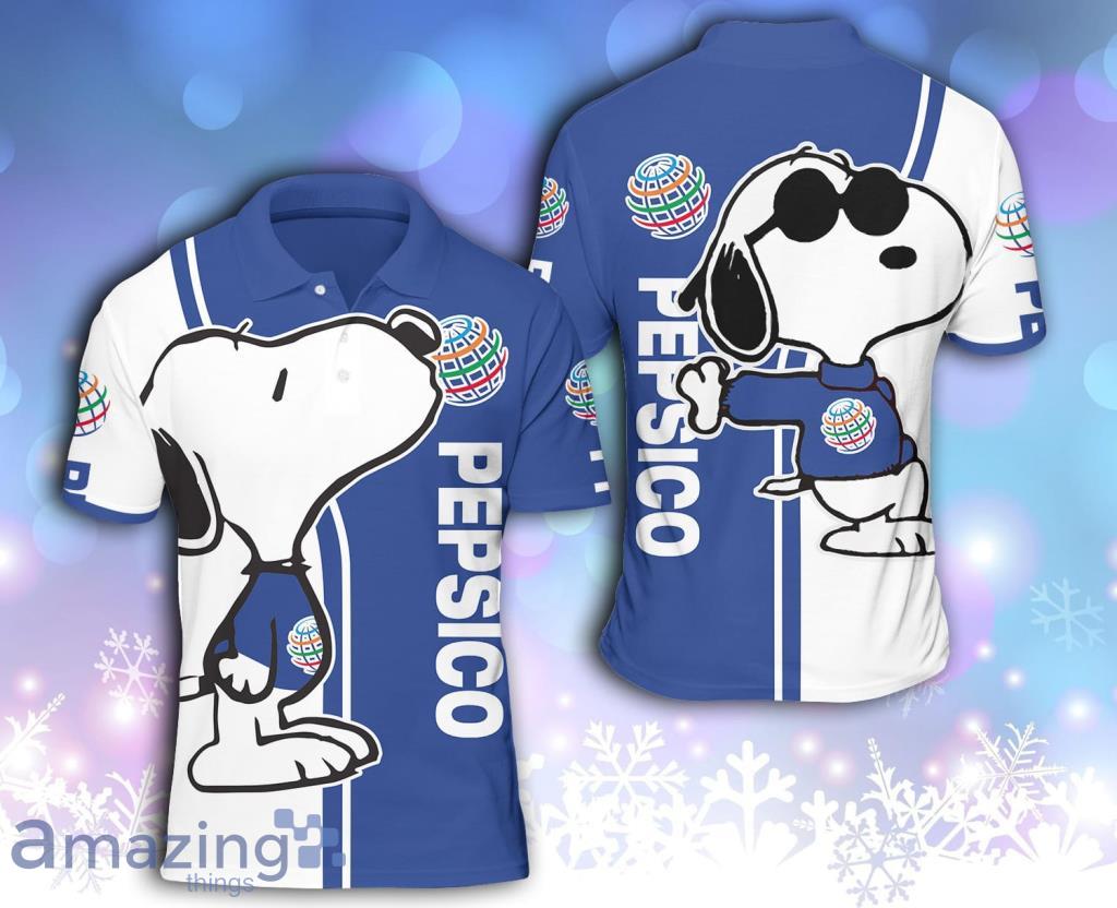 Pepsico Snoopy Polo Shirt Gift For Men And Women Product Photo 1