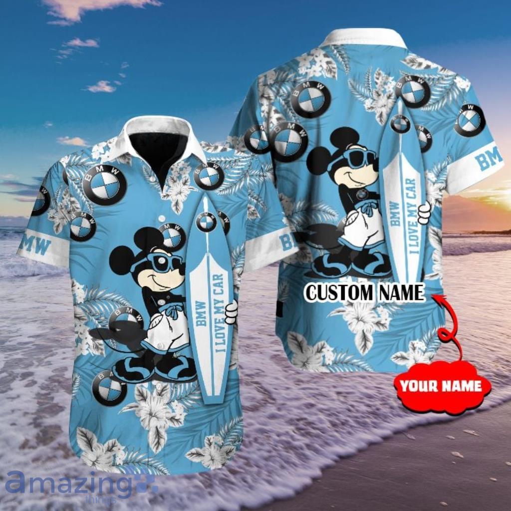 Personalized Dallas Cowboys & Mickey Mouse Hawaiian Shirt And