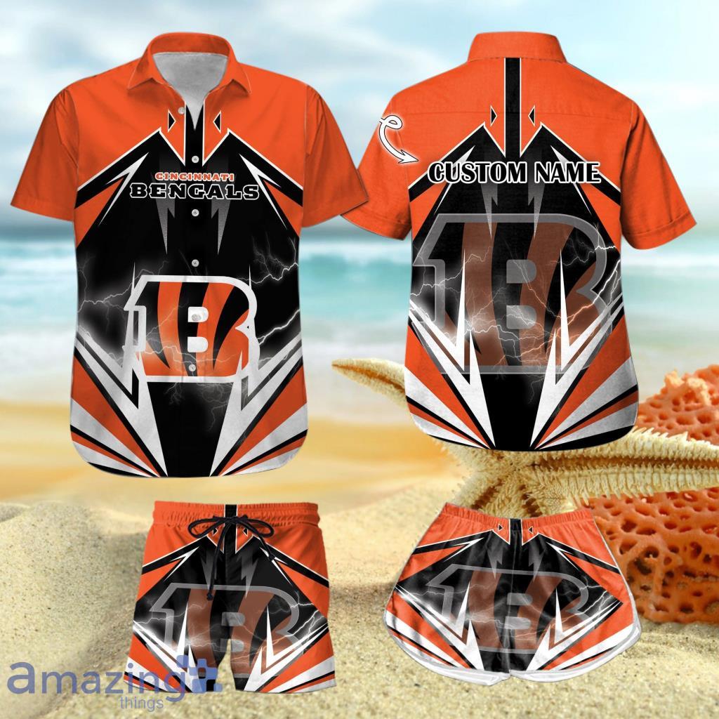 Cincinnati Bengals NFL Design 1 Beach Hawaiian Shirt Men And Women