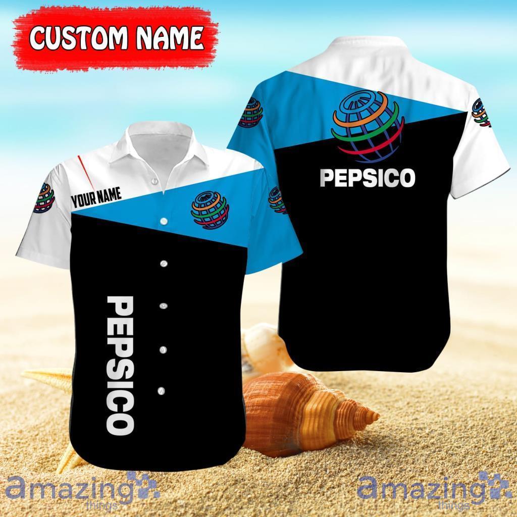 Personalized Hawaiian Shirt Pepsico Logo Black Trending Summer Gift For Men And Women Product Photo 1