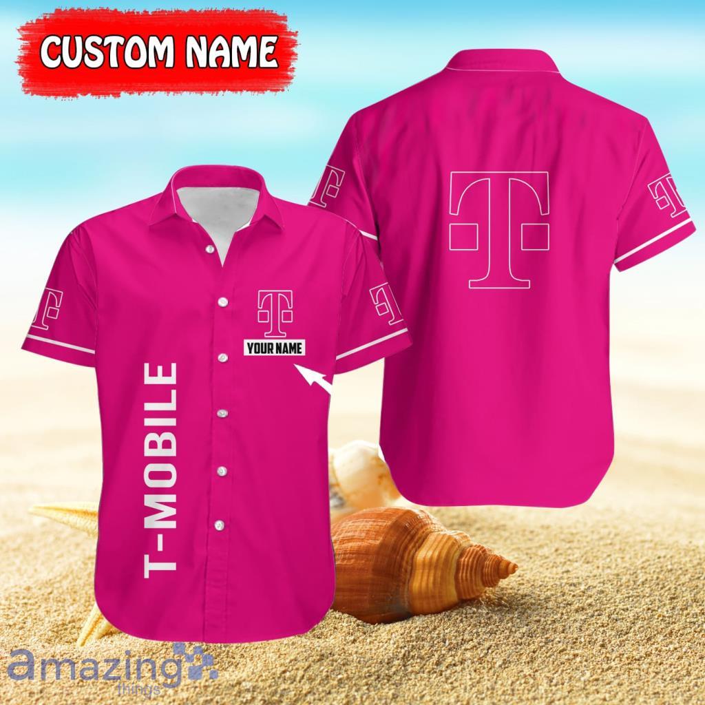 Personalized Hawaiian Shirt T-Mobile Pink Trending Summer Gift For Men And Women Product Photo 1 Personalized Hawaiian Shirt T-Mobile Pink Trending Summer Gift For Men And Women Product Photo 1