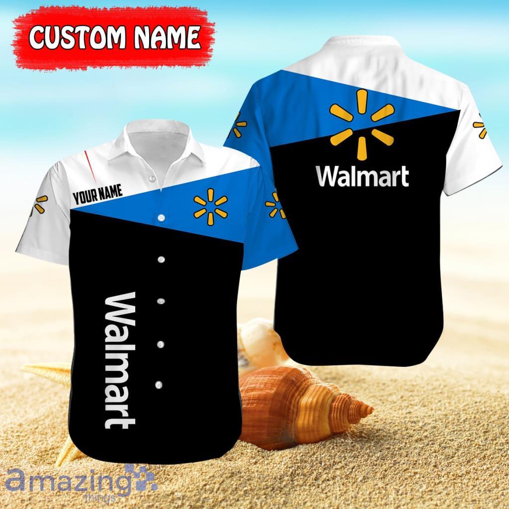 Personalized Hawaiian Shirt Walmart Logo Black And White V1 Trending Summer Gift For Men And Women Product Photo 1 Personalized Hawaiian Shirt Walmart Logo Black And White V1 Trending Summer Gift For Men And Women Product Photo 1
