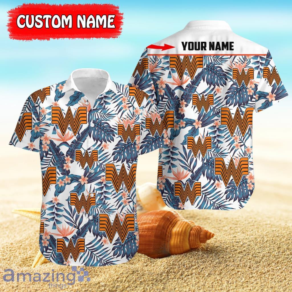 Fleece whataburger Personalized Name Brand Trendy All Over Print Hawaiian  Shirt Men And Women Gift - Limotees