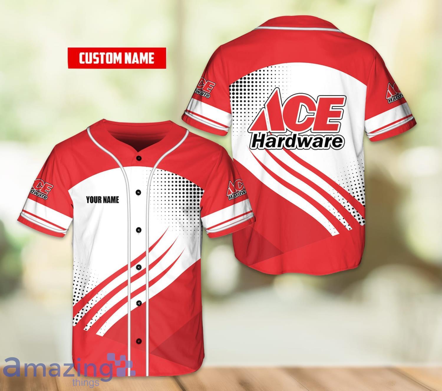 Personalized Name Ace Hardware Baseball Jersey Shirt Sport Gift For Men And Women Product Photo 1