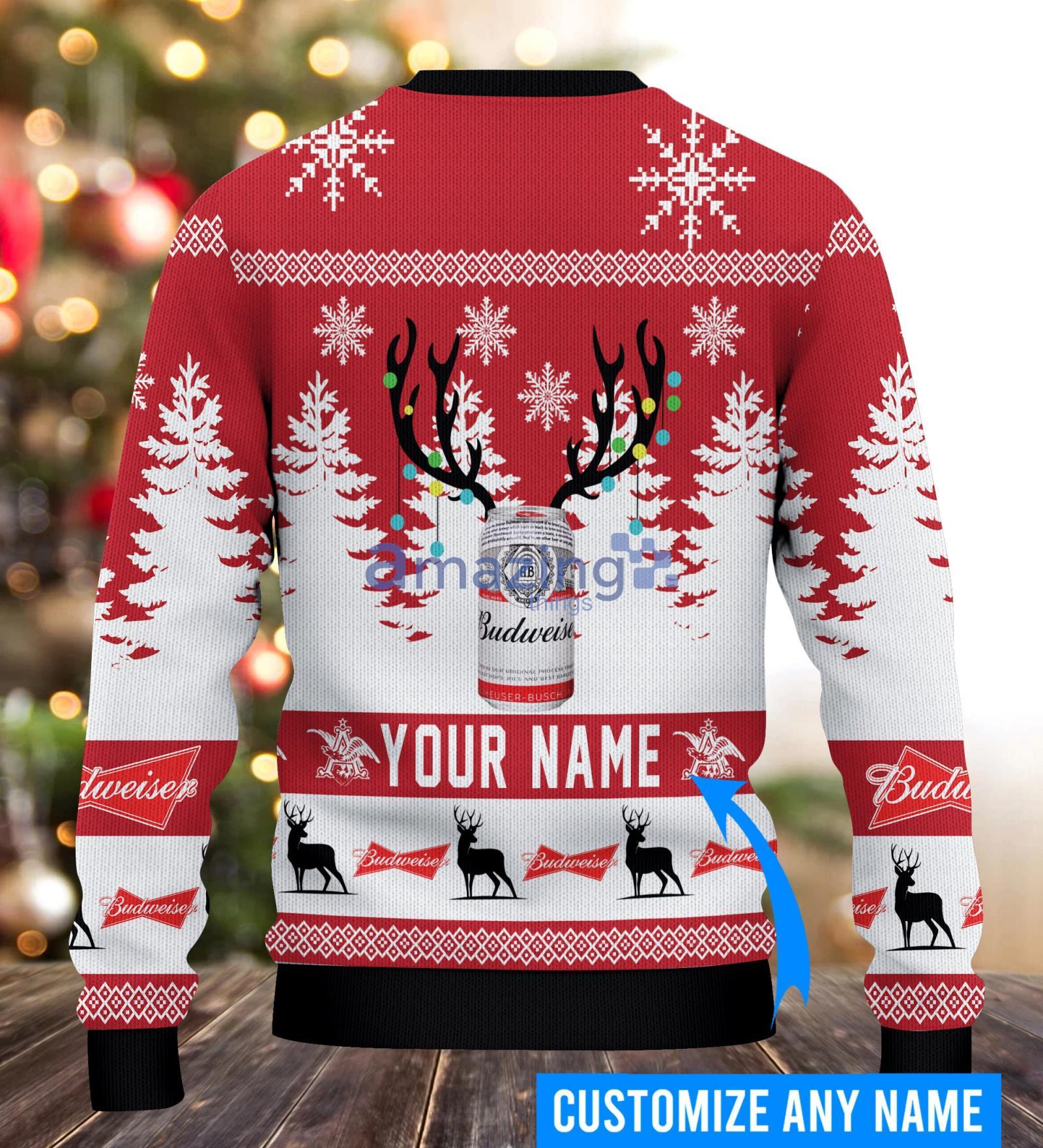 Budweiser sales holiday sweater