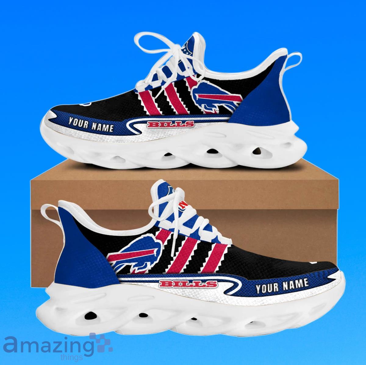 BEST NFL Buffalo Bills Max Soul Sneaker Custom Name