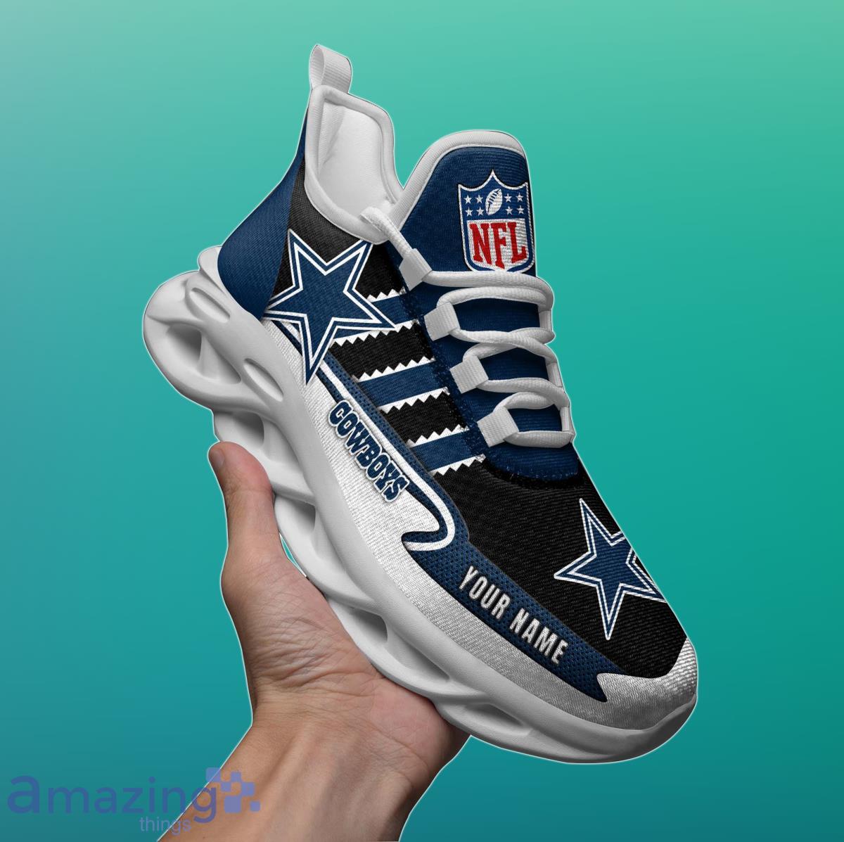 Dallas Cowboys NFL Custom Name Max Soul Shoes Bet Gift For Men