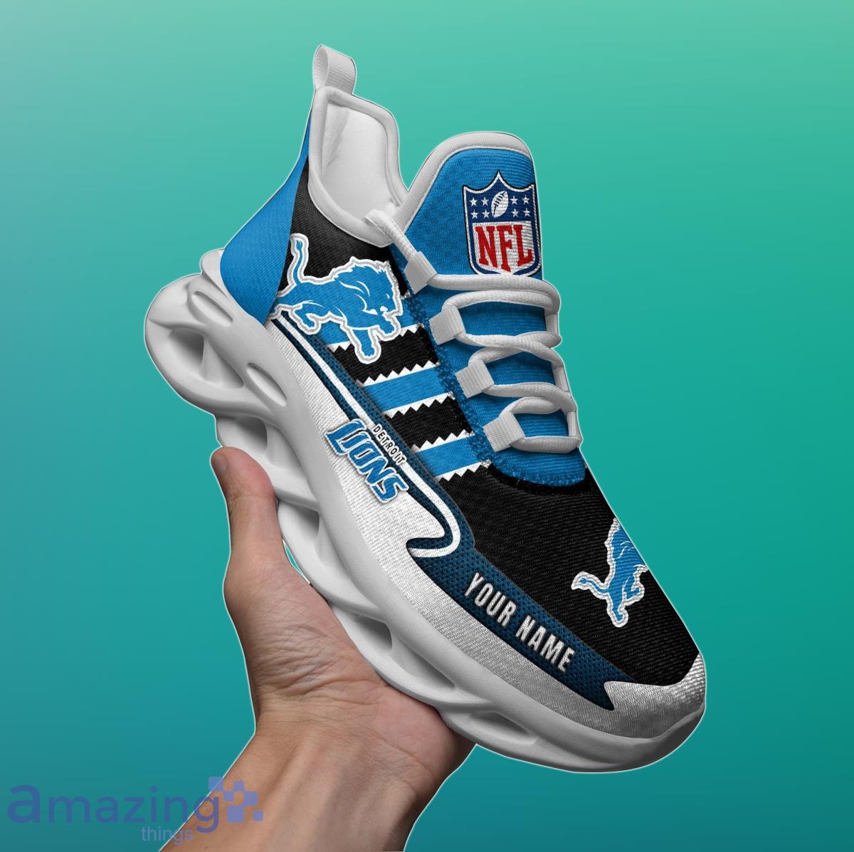 Detroit Lions Max Soul Shoes Best Gift For Men Women - Freedomdesign