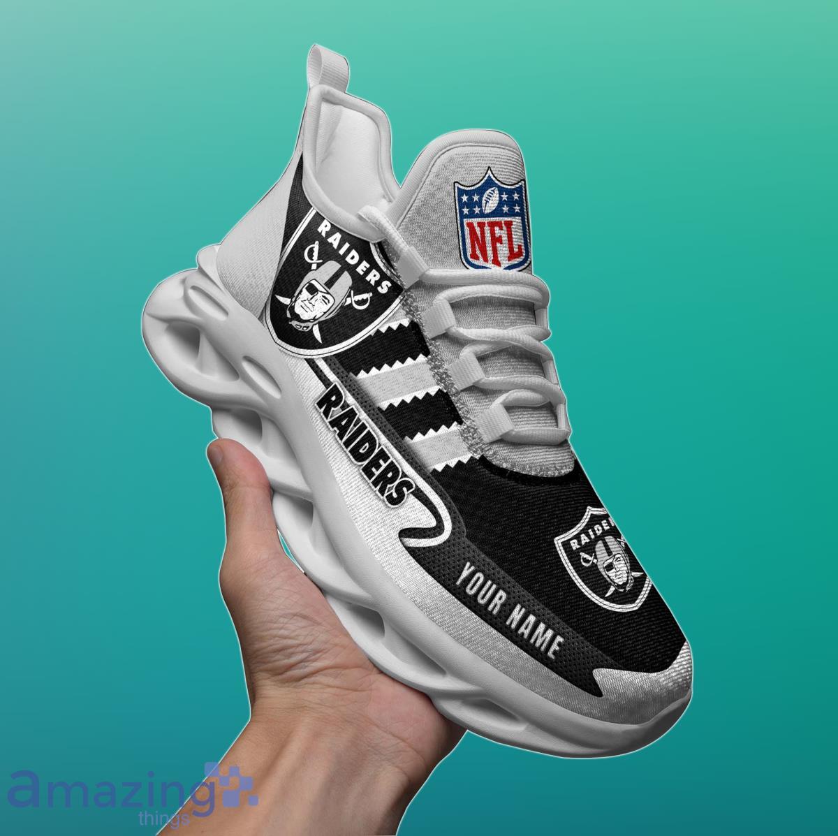 Oakland Raiders Custom Name Max Soul Shoes Best Gift For Men And Women