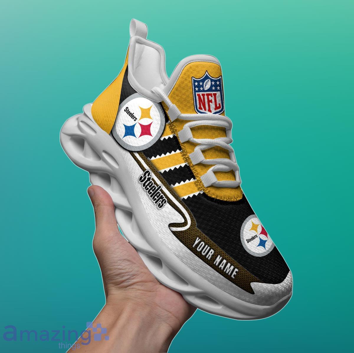 Pittsburgh Steelers NFLMax Soul Shoes New Sport Gift Running