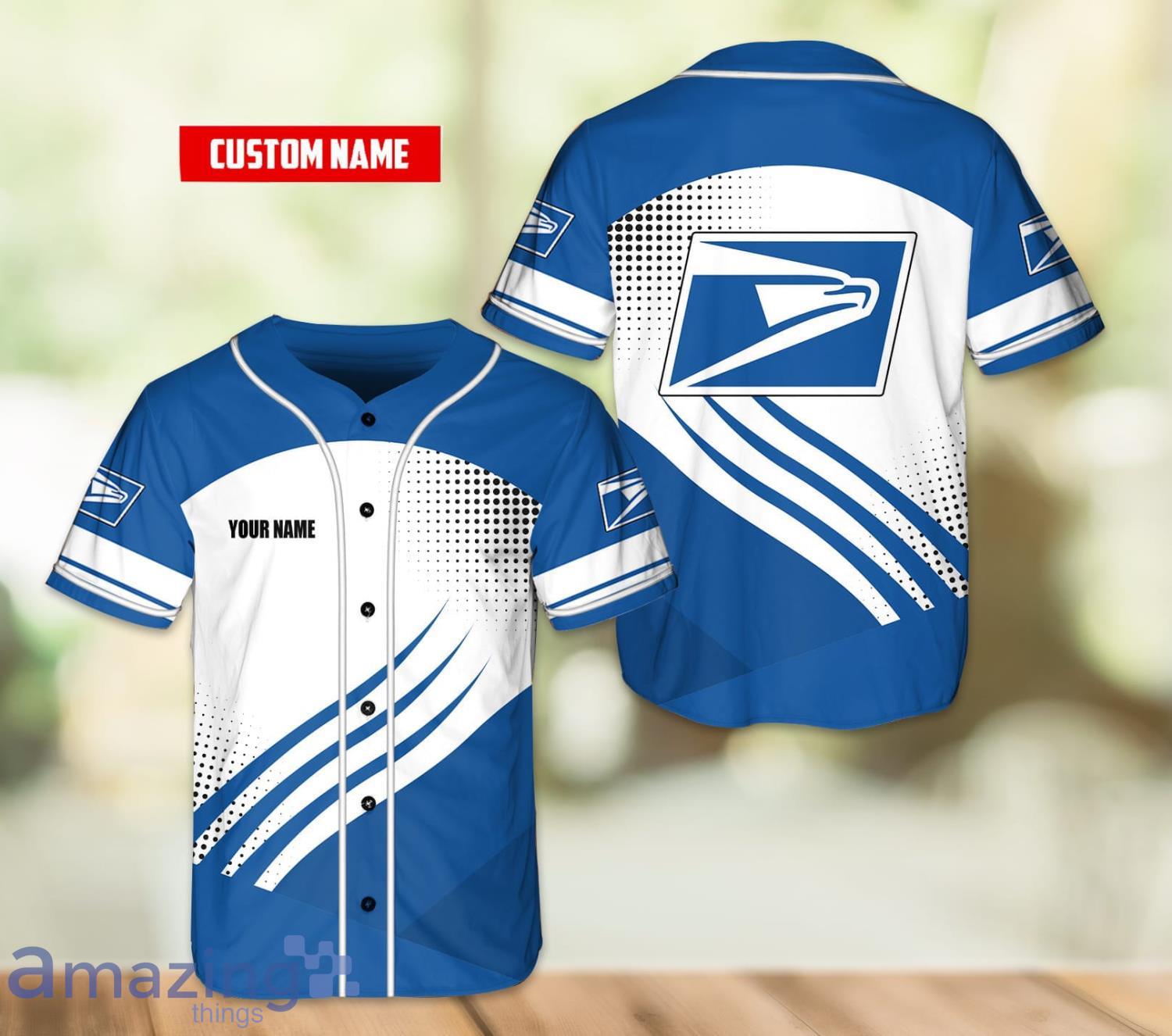 Personalized Name Usps Baseball Jersey Shirt Sport Gift For Men And Women