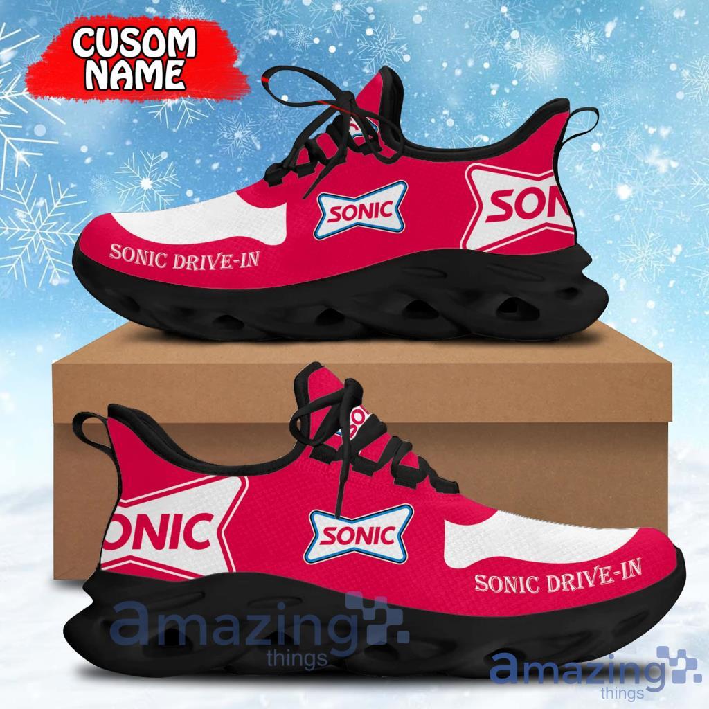 Personalized Sonic Drive-In Logo Personalized Sneaker Max Soul Shoes Gift For Men And Women Product Photo 1