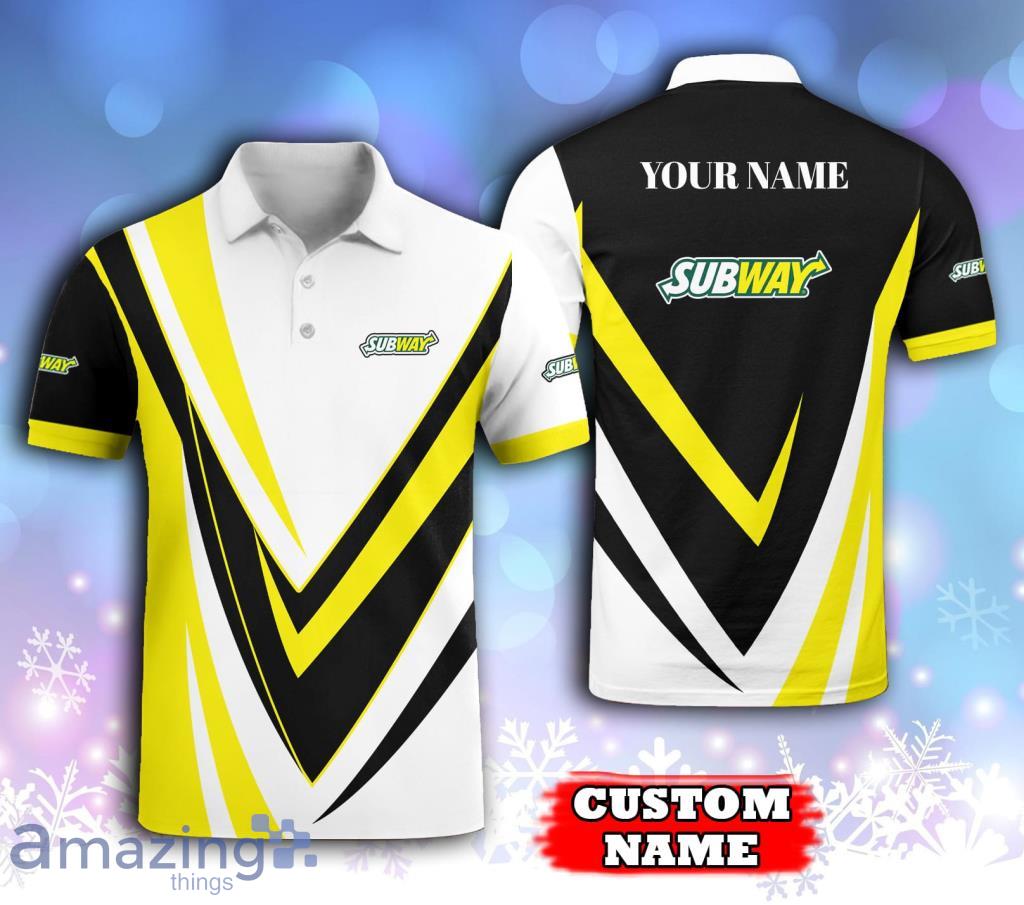 Personalized Subway Logo Polo Shirt Gift For Men And Women Product Photo 1