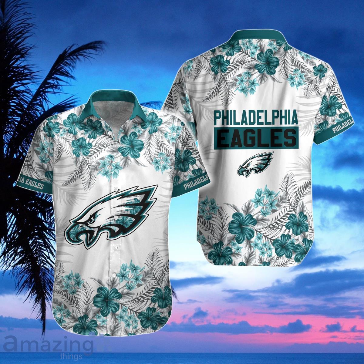 Philadelphia Eagles 3D Hawaiian Shirt And Shorts For Men And Women