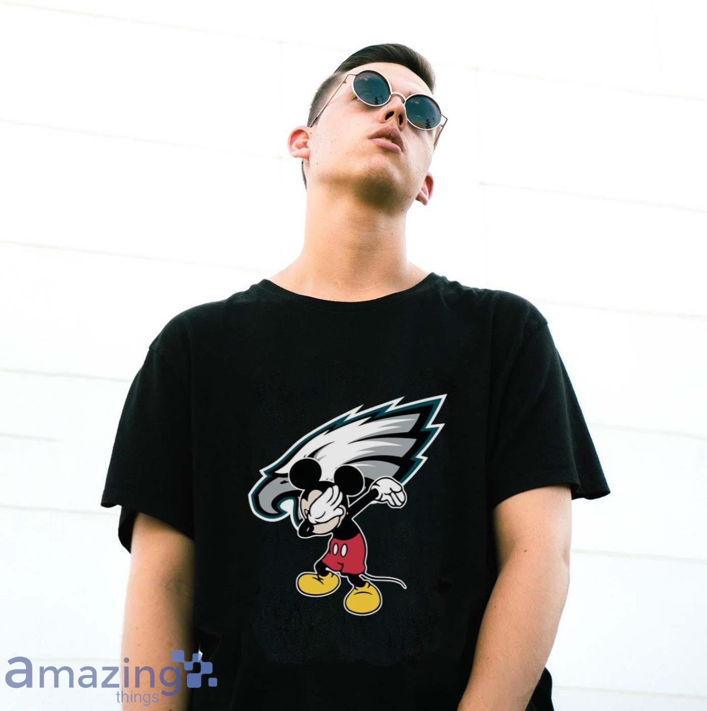 Philadelphia Eagles NFL Football Dabbing Mickey Disney Sports T Shirt For  Men And Women