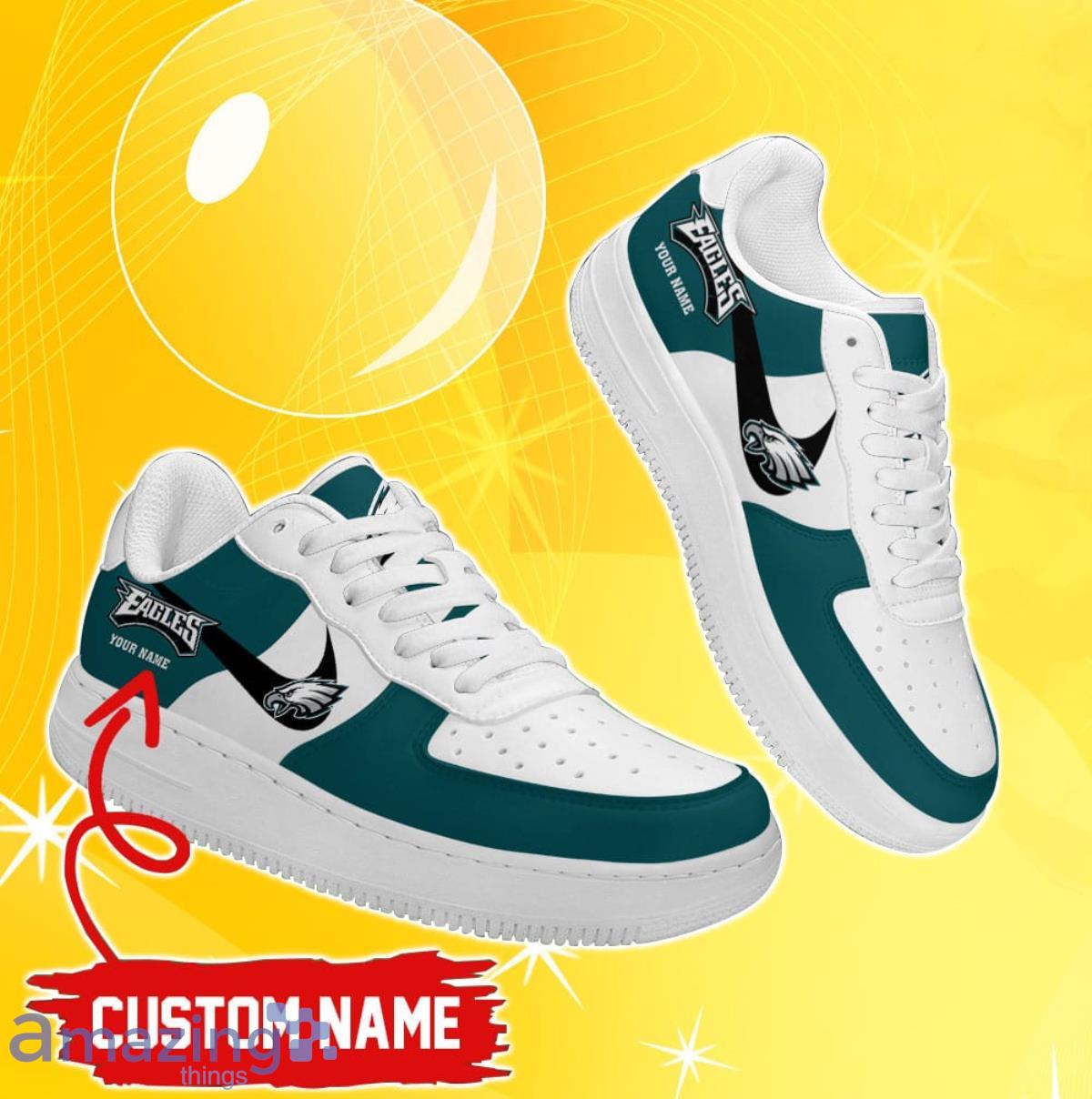 HOT Philadelphia Eagles Shoes Custom Air Force Sneakers For