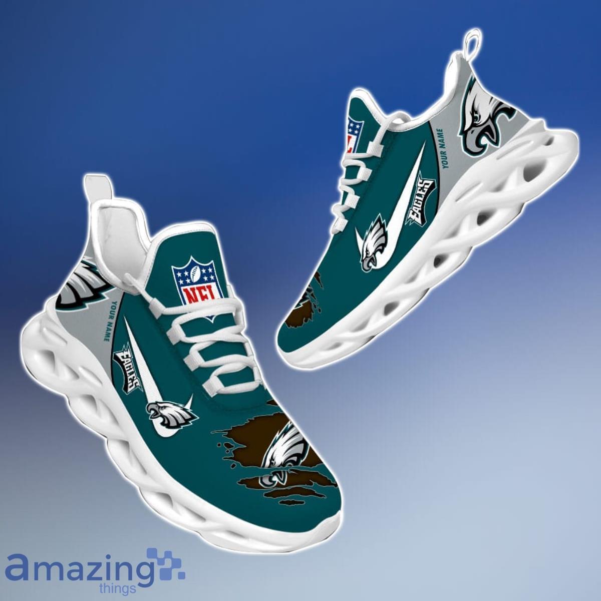 Philadelphia Eagles NFL Max Soul Sneakers Sport Shoes Gift For Fans