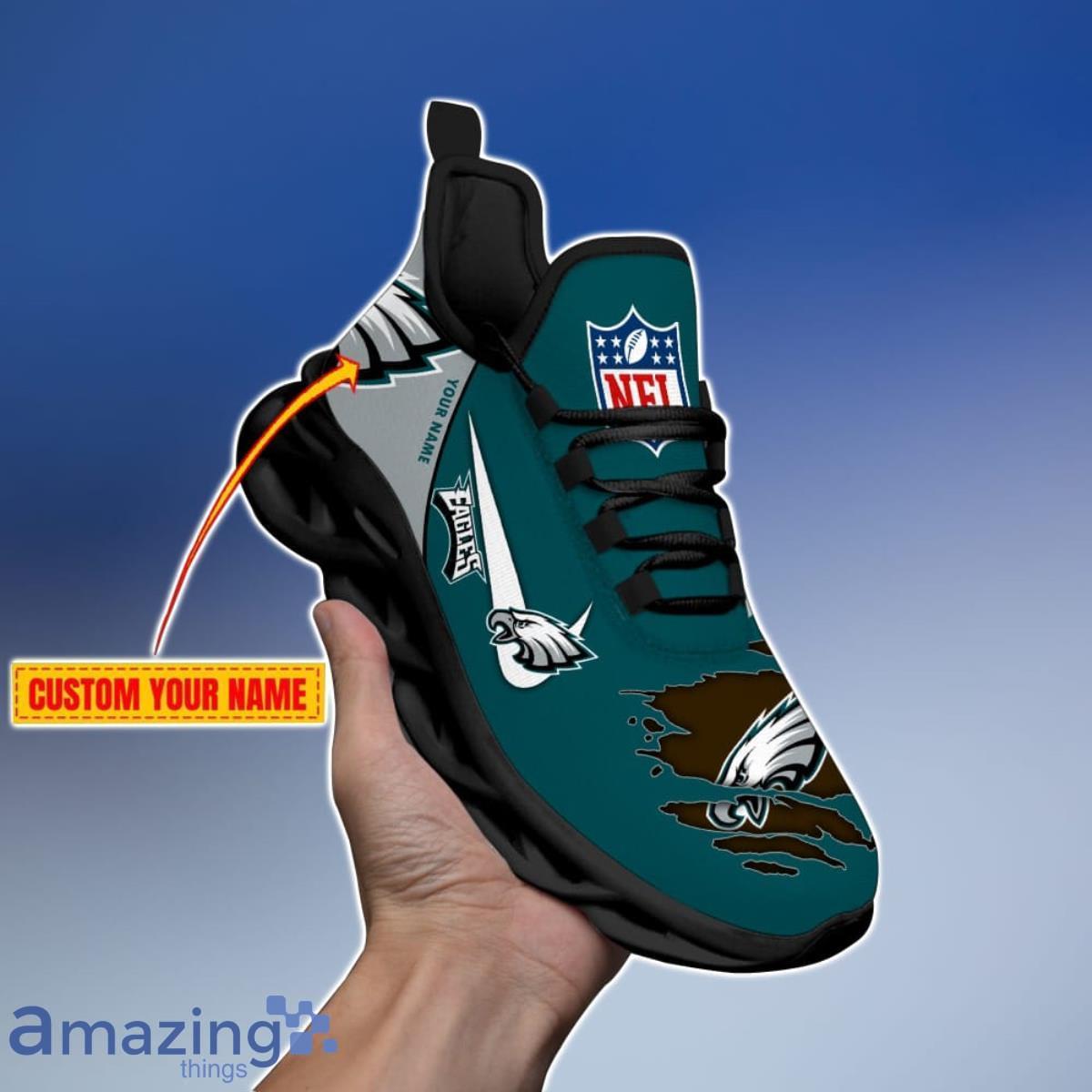 Philadelphia Eagles NFL Clunky Max Soul Shoes Custom Name Best Gift For  True Fans - Freedomdesign