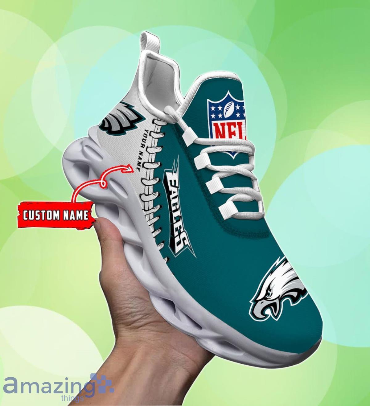 Philadelphia Eagles Personalized NFL Max Soul Shoes Style Gift