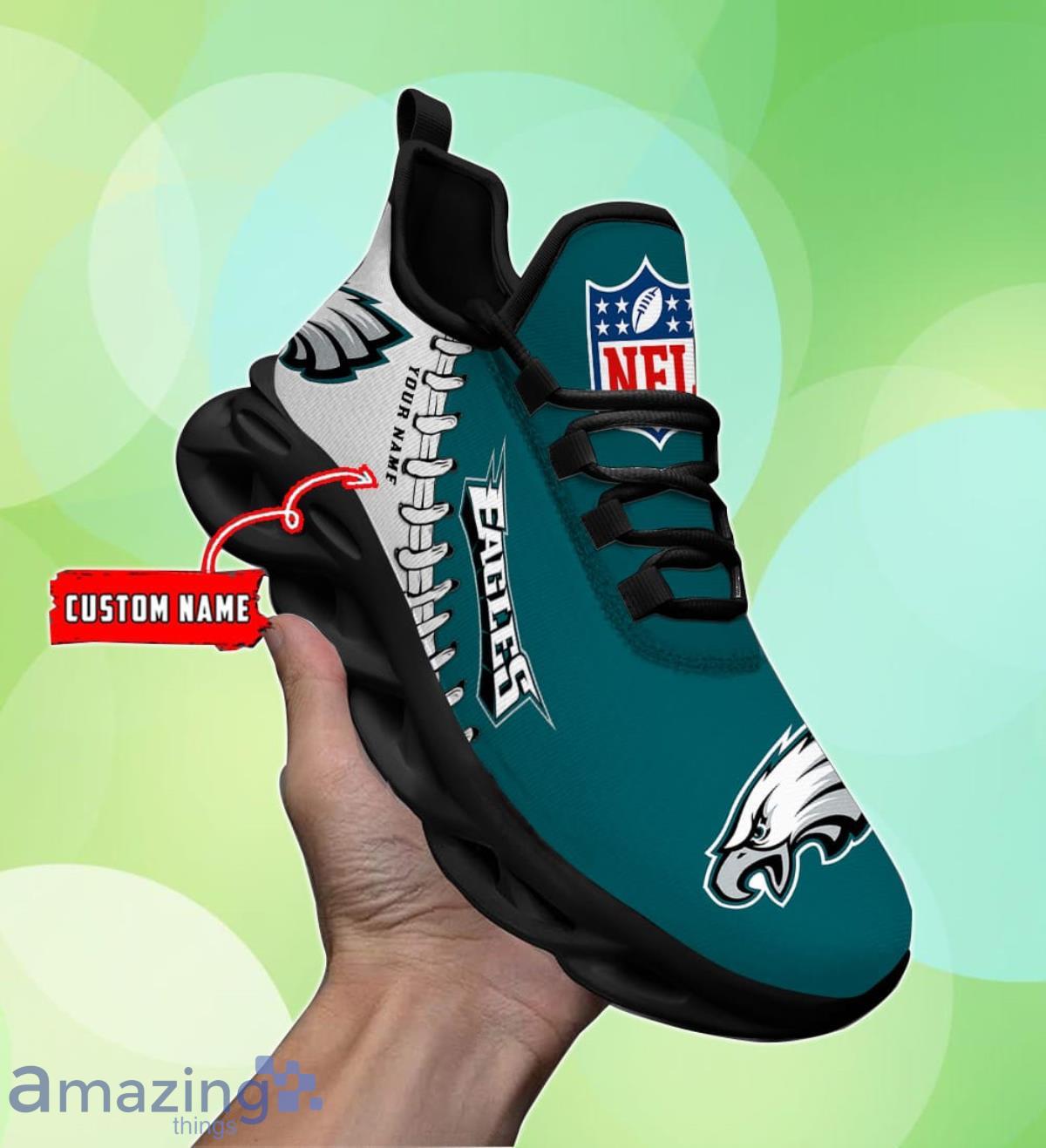 Philadelphia Eagles-Personalized Max Soul Shoes Special Gift For