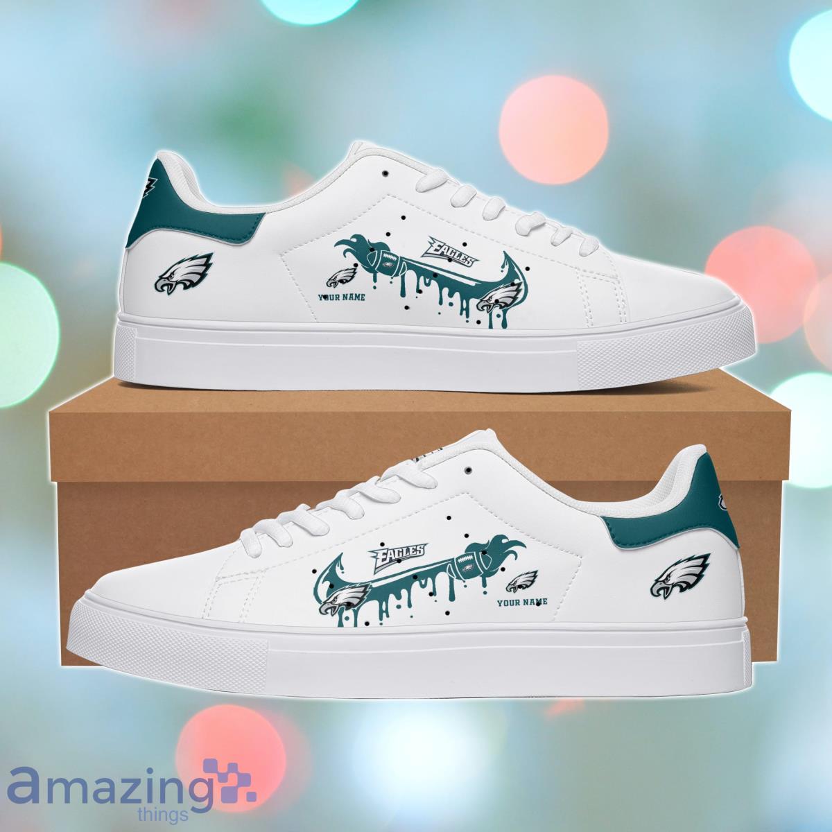 Philadelphia Eagles Personalized Stan Smith Sneakers Style Gift For Men And Women Fans Product Photo 1 Philadelphia Eagles Personalized Stan Smith Sneakers Style Gift For Men And Women Fans Product Photo 1