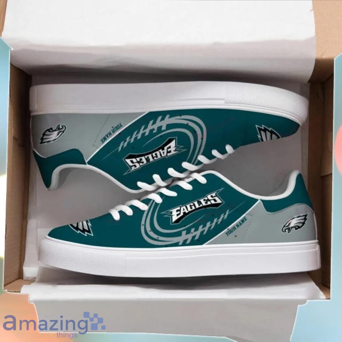 Philadelphia Eagles Personalized Stan Smith Sneakers Unique Gift For Real Fans Product Photo 1 Philadelphia Eagles Personalized Stan Smith Sneakers Unique Gift For Real Fans Product Photo 1
