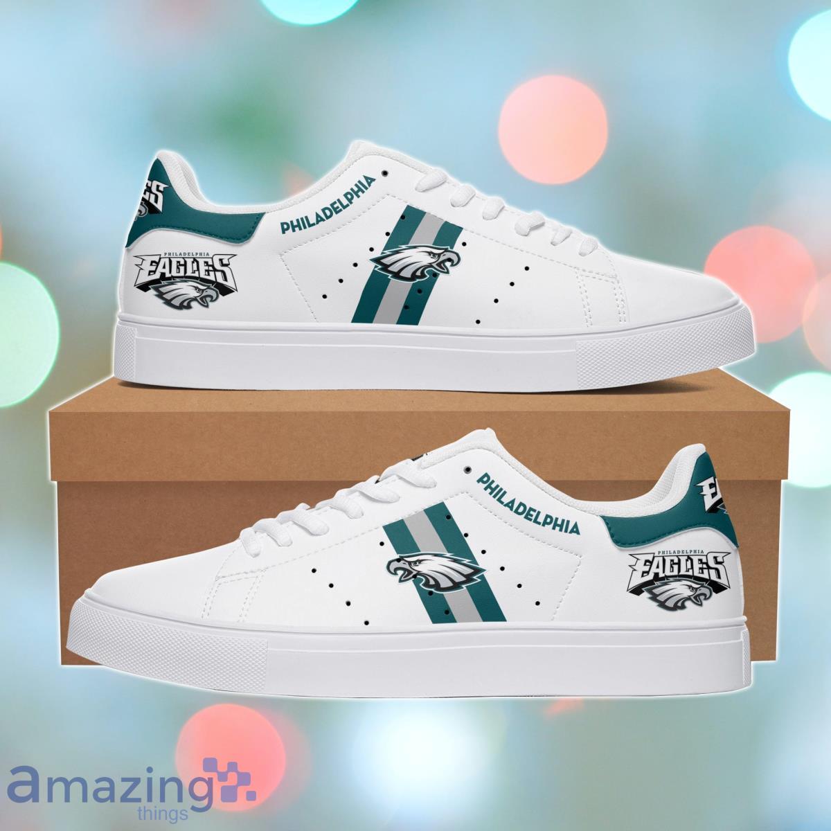 Philadelphia Eagles Logo Stan Smith Skate Shoes Gift For Eagles