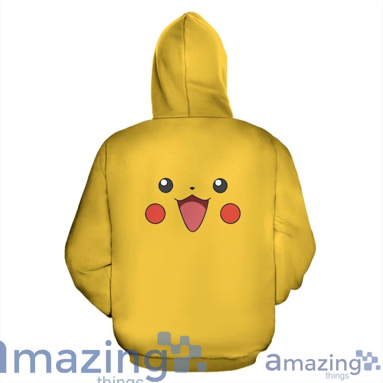Pikachu Cute 3D Hoodie Men And Women Christmas Gift image Pikachu Cute 3D Hoodie Men And Women Christmas Gift Product Photo 2