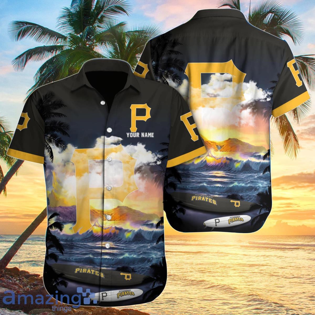 Pittsburgh Pirates MLB Custom Name Hawaiian Shirt Trending For Men Women