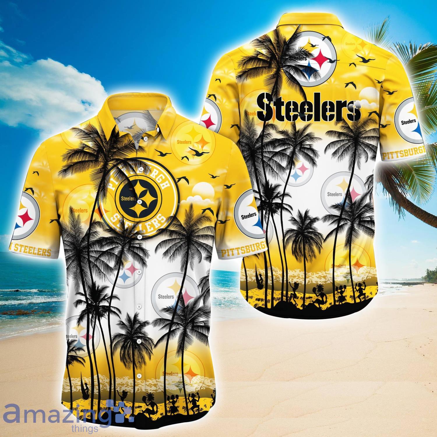 Pittsburgh Steelers 2023 Trending Aloha Hawaiian Shirt Summer Gift For Beach Lover Product Photo 1