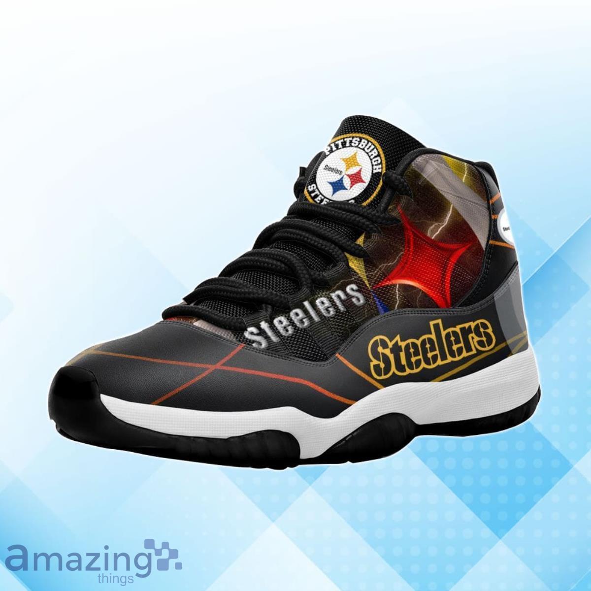 Pittsburgh Steelers Air Jordan 11 Sneakers Impressive Gift For Everyone Product Photo 1