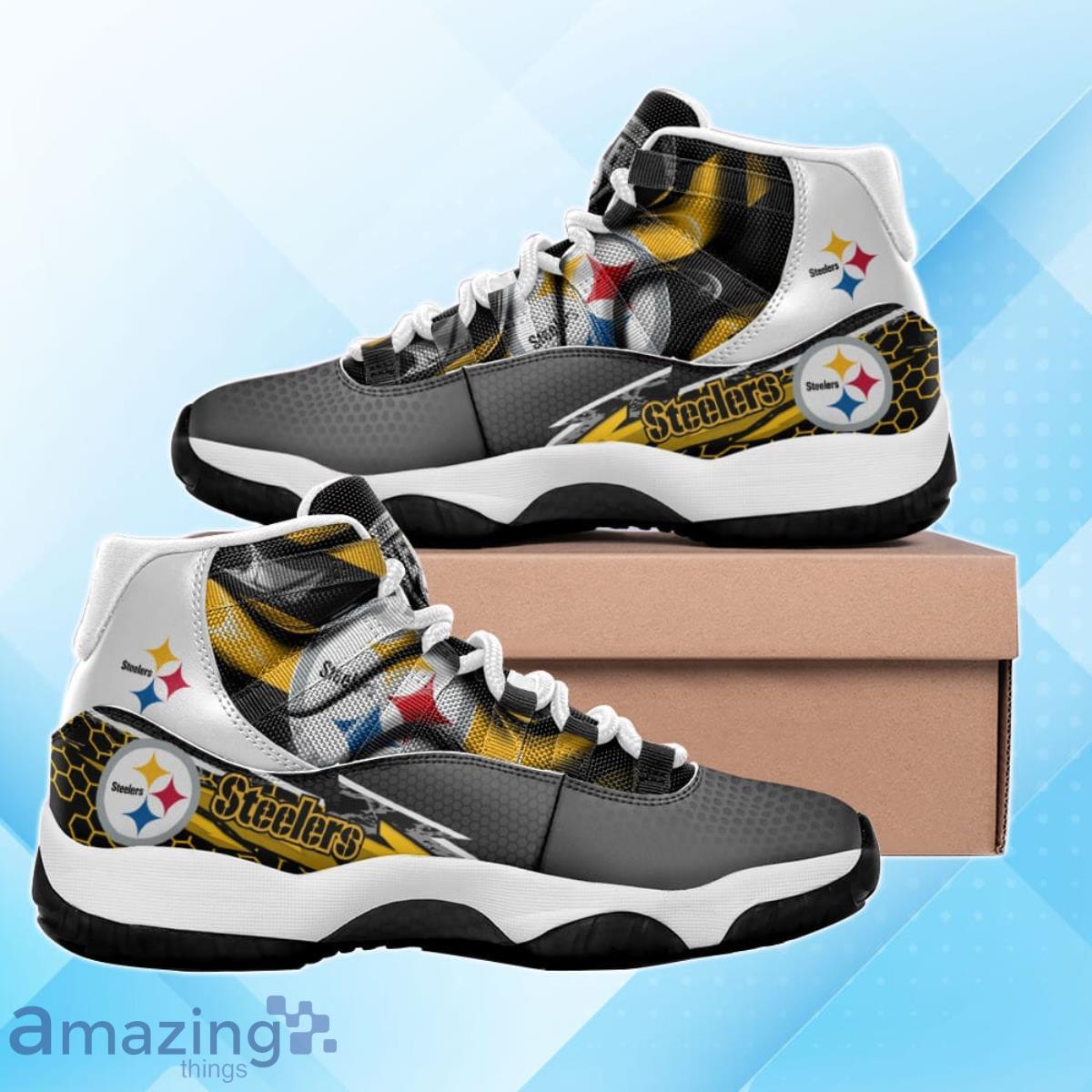 Pittsburgh Steelers Air Jordan 11 Sneakers Unique Gift For Everyone Product Photo 1 Pittsburgh Steelers Air Jordan 11 Sneakers Unique Gift For Everyone Product Photo 1