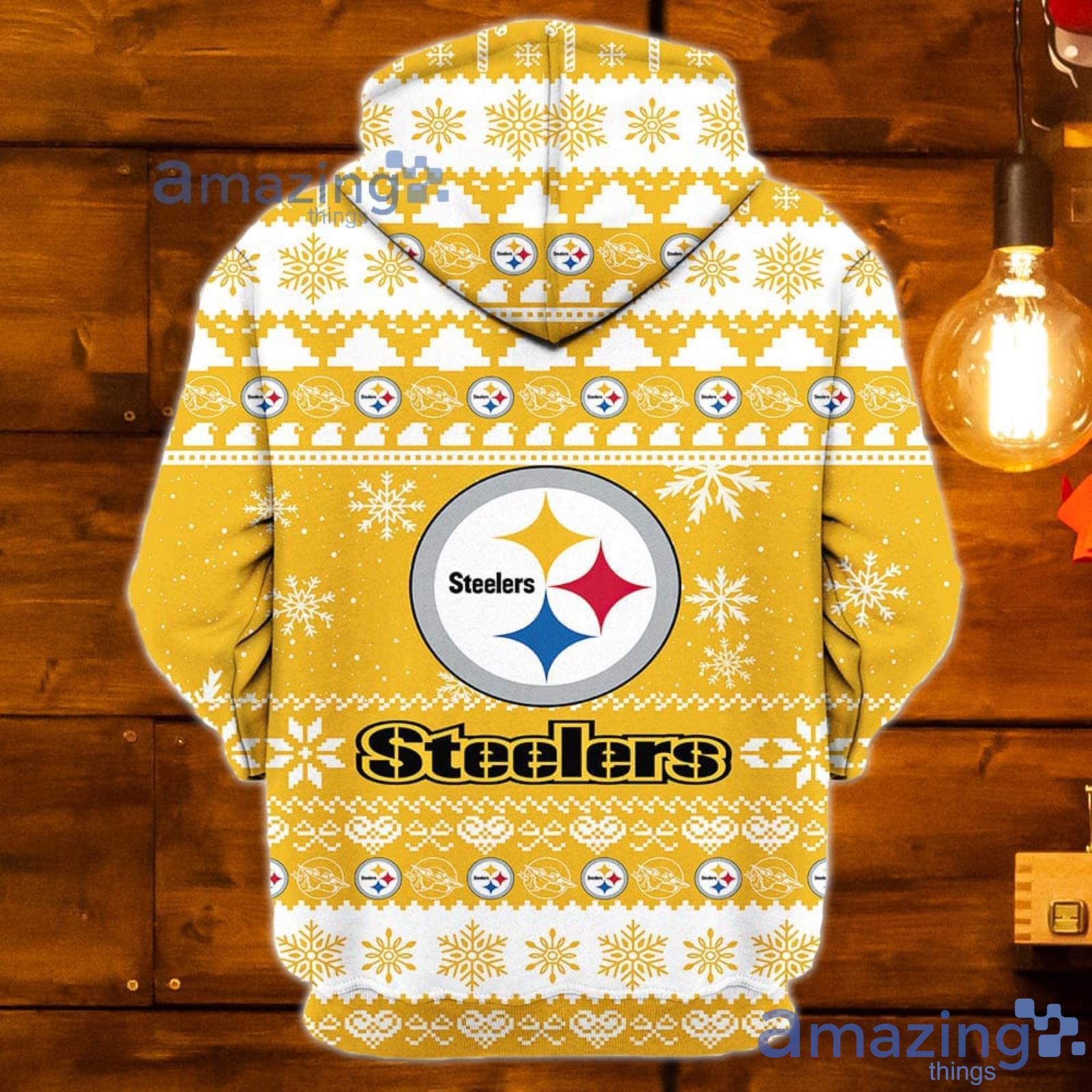 Pittsburgh Steelers Baby Yoda Star Wars Lover 3D Hoodie Christmas Gift For  Men And Women