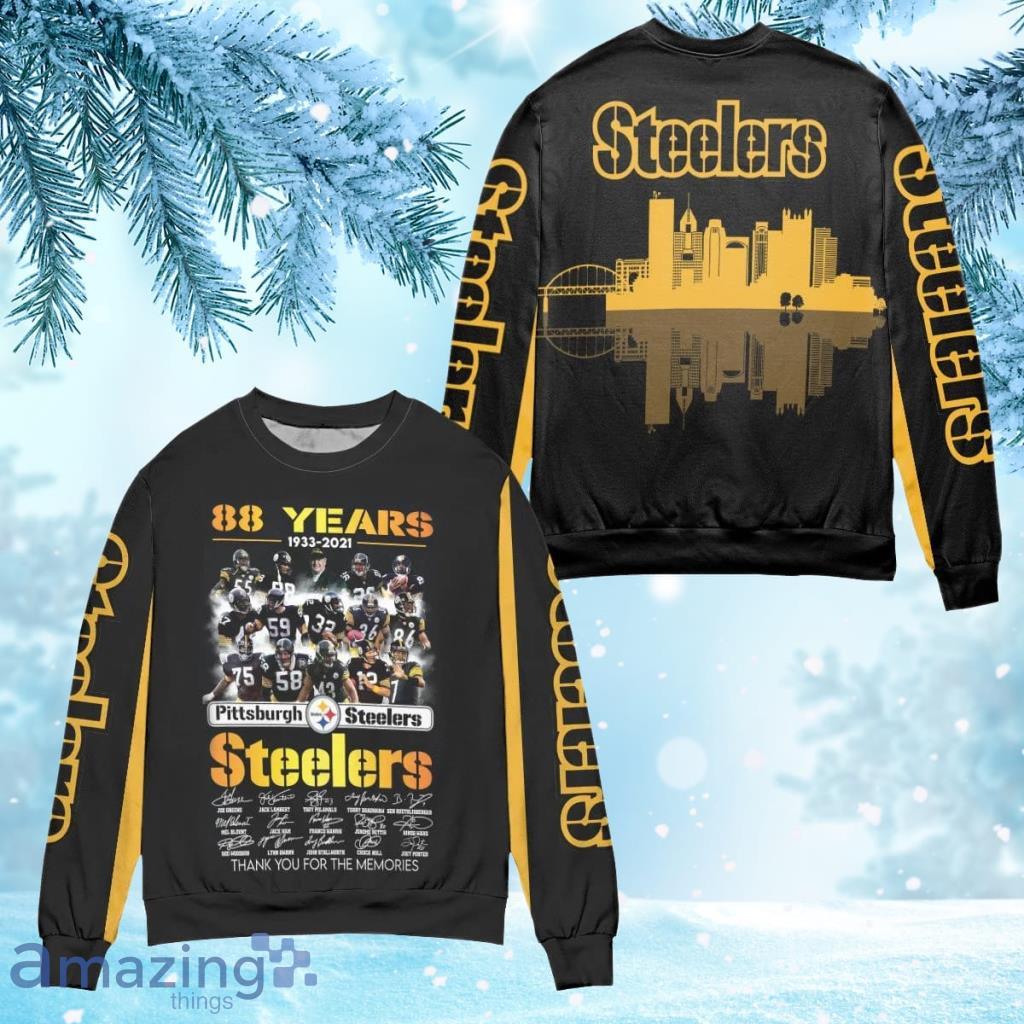 NFL Pittsburgh Steelers New Season Celebrate Ugly Christmas 3D