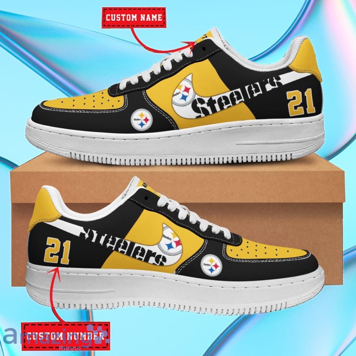 Custom Air Force 1 Low - Pittsburgh Steelers