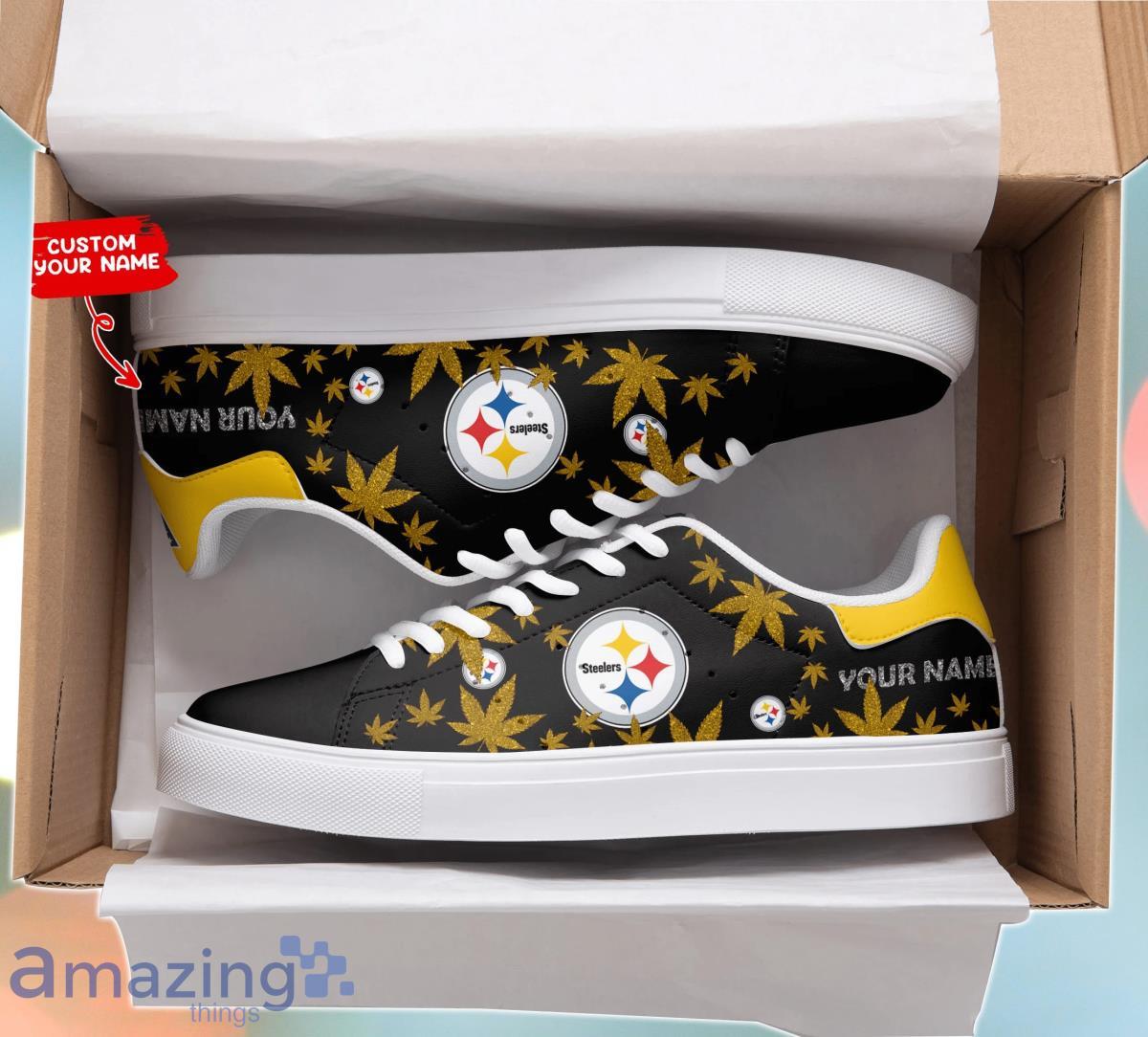 Pittsburgh Steelers Personalized Stan Smith Sneakers Best Gift For Real Fans Product Photo 1 Pittsburgh Steelers Personalized Stan Smith Sneakers Best Gift For Real Fans Product Photo 1