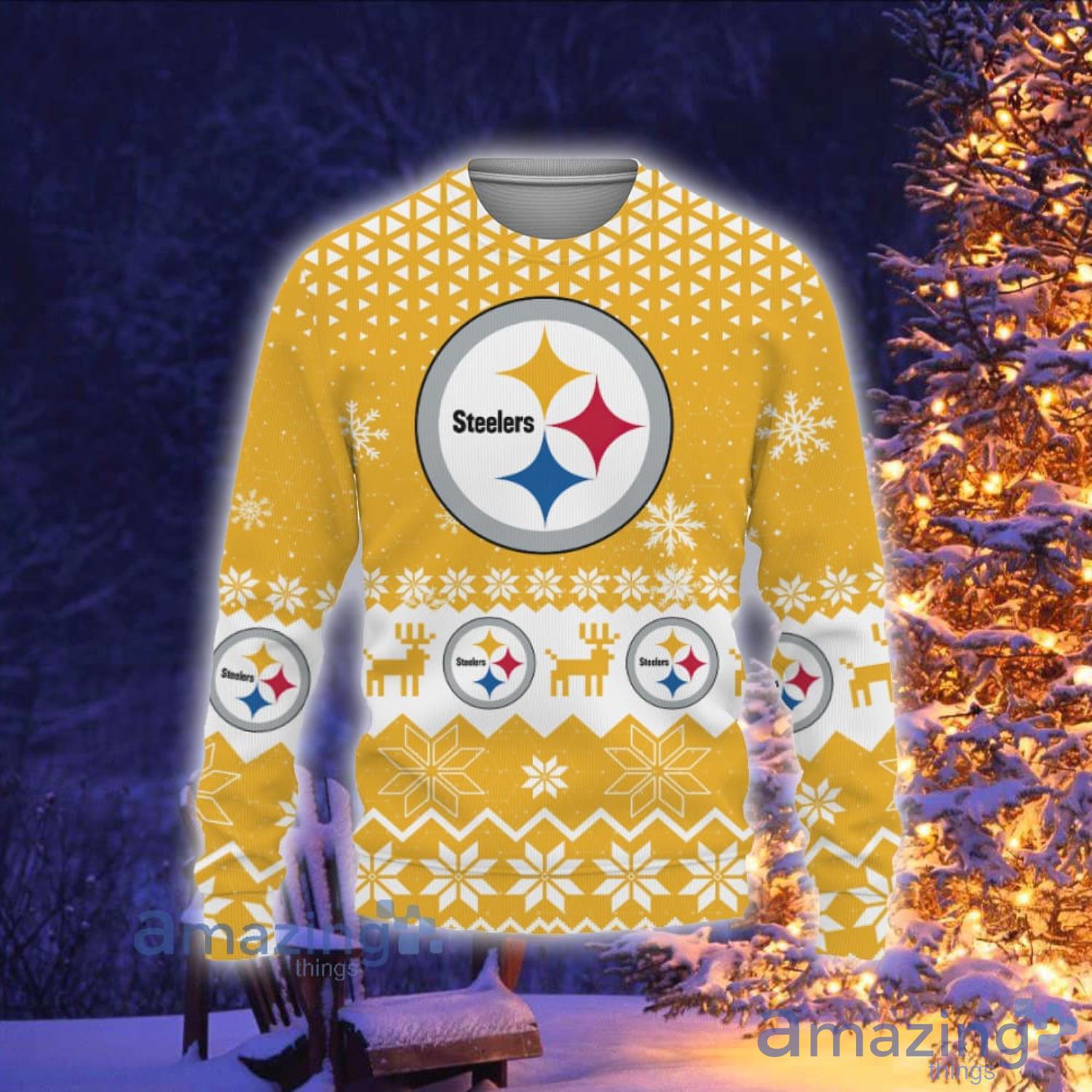 The Dallas Family  Throwback - Pittsburgh Steelers Crewneck