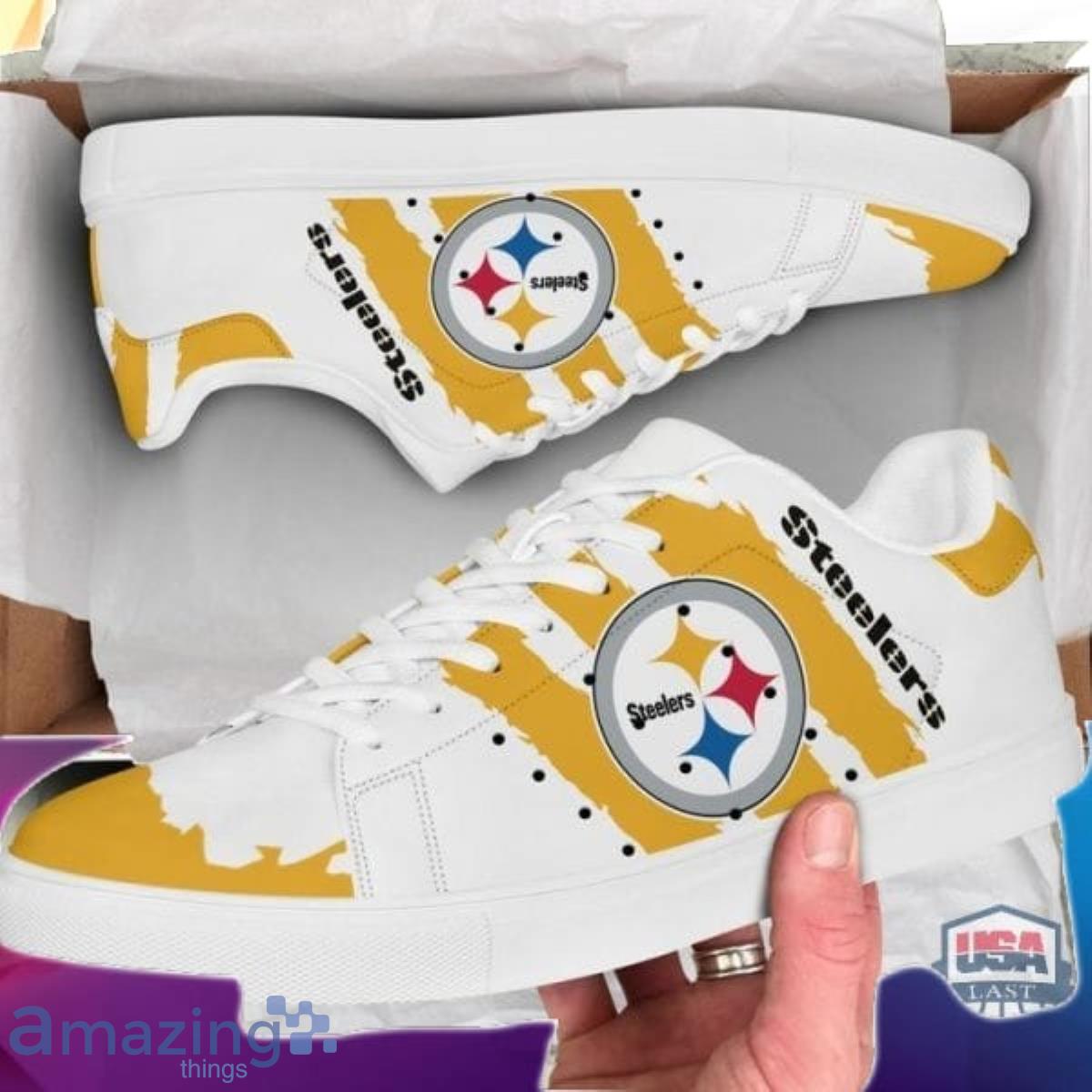 Pittsburgh Steelers Personalized Stan Smith Shoes - USALast